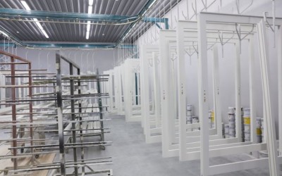 Panorama Nordic factory, sliding doors and bi-folding doors
